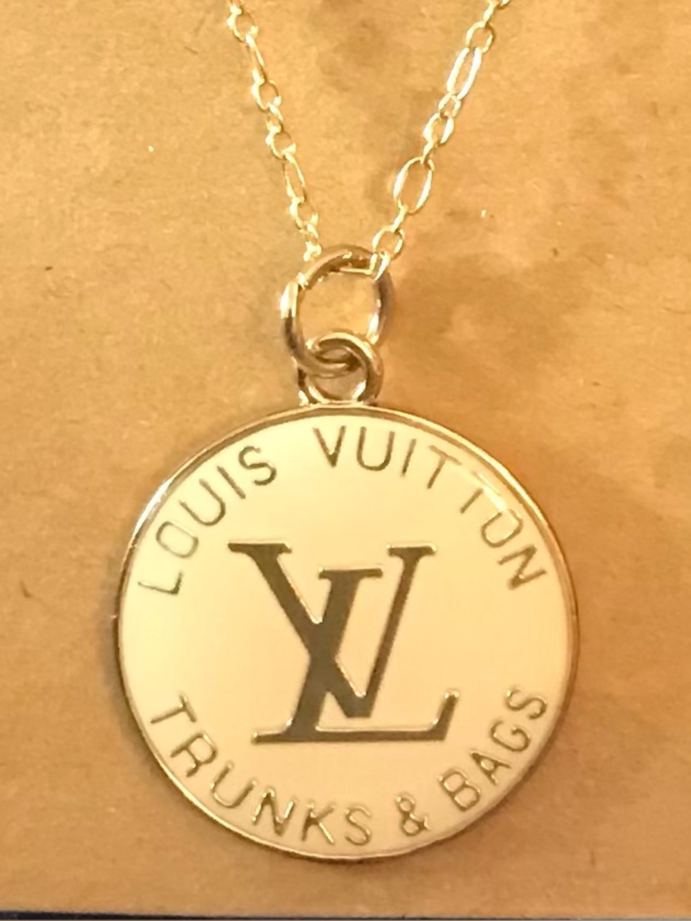 LV Charm Necklace 🔥